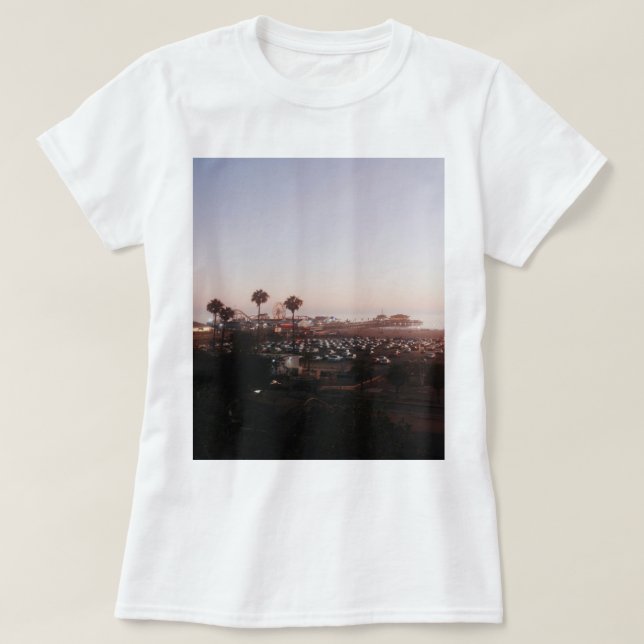Santa Monica Pier Patch T-Shirt (Design vorne)