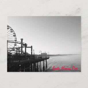 Santa Monica Pier Postcard Postkarte