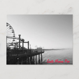 Santa Monica Pier Postcard Postkarte