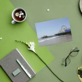 Santa Monica Pier Postkarte