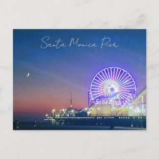 Santa Monica Pier Postkarte
