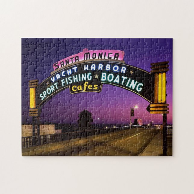 Santa Monica Pier Puzzle (Horizontal)
