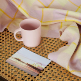 Santa Monica Pier Sunrise Postkarte