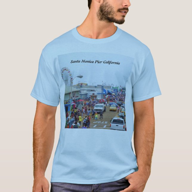 SANTA MONICA PIER   T-Shirt (Vorderseite)