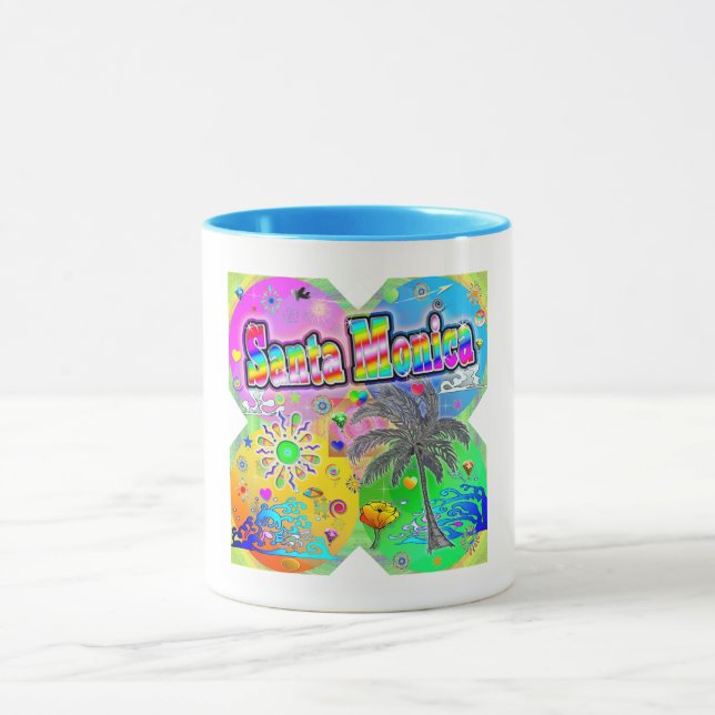 Santa Monica Quadro Seasons Tasse (Zentrum)