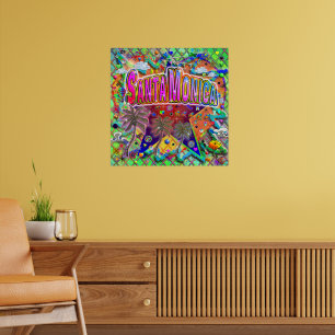 Santa Monica Risikofaktor-Poster Poster