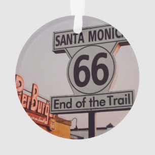 Santa Monica Route 66 Kalifornien Ornament