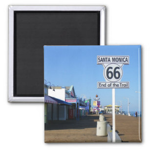 Santa Monica Route 66 Magnet! Magnet