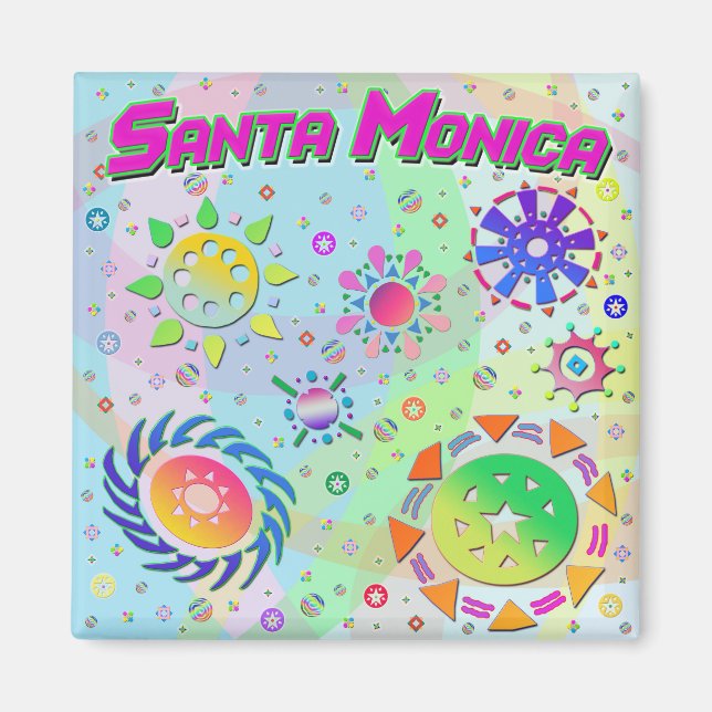 Santa Monica Seven Suns & Energy Magnet (Vorne)
