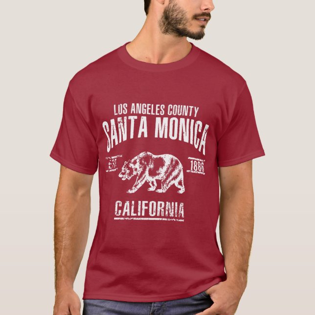 Santa Monica T-Shirt (Vorderseite)