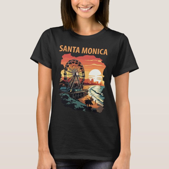 Santa Monica T-Shirt (Vorderseite)