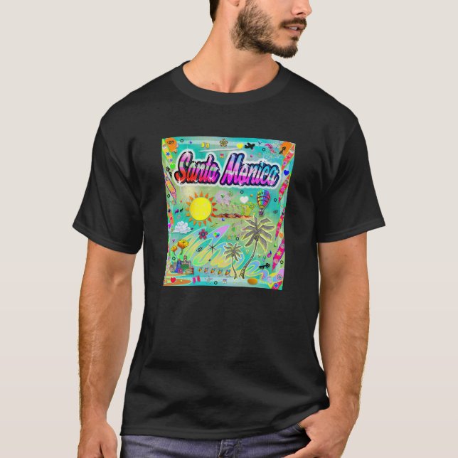 Santa Monica T - Shirt "Nu Era" (Vorderseite)