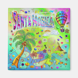 Santa Monica Timeless Melody Magnet