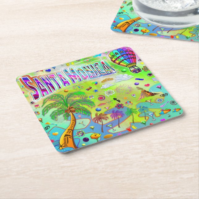 Santa Monica Timeless Melody Untersetzer (angewinkelt)