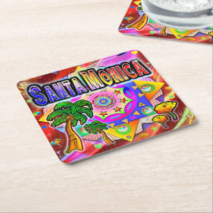 Santa Monica Tropical Friends Untersetzer