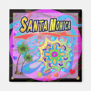 Santa Monica Wandern Magnet