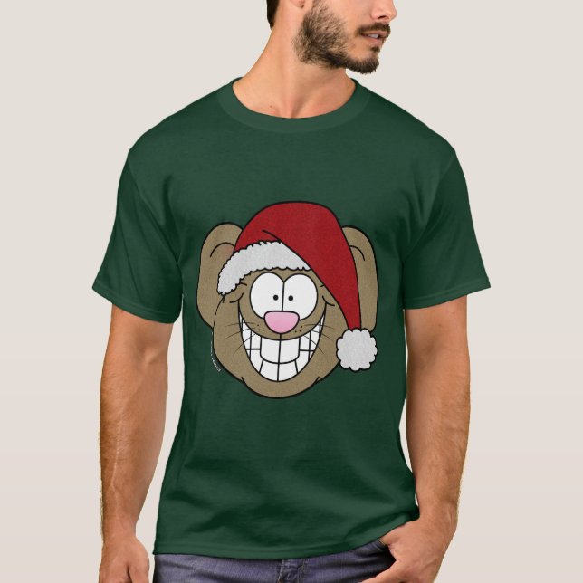 Santa Mouse T-Shirt (Vorderseite)