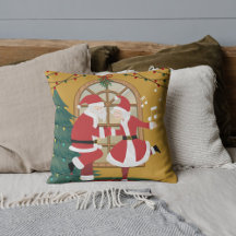 Santa & Mrs. Claus tanzen zusammen Weihnachtsdruck