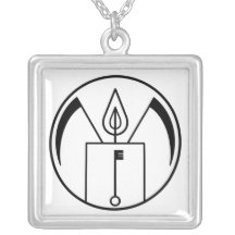Santa Muerte Magick Seekers Siegel Necklace
