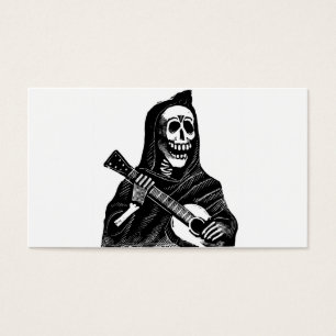 Santa Muerte (mexikanischer Grim-Sensenmann) Gitar