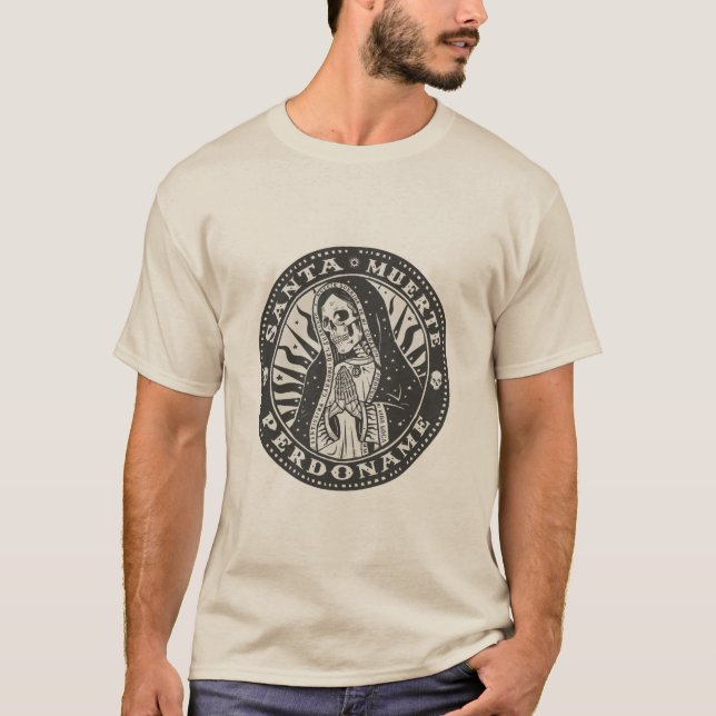 Santa Muerte Perdoname T-Shirt (Vorderseite)