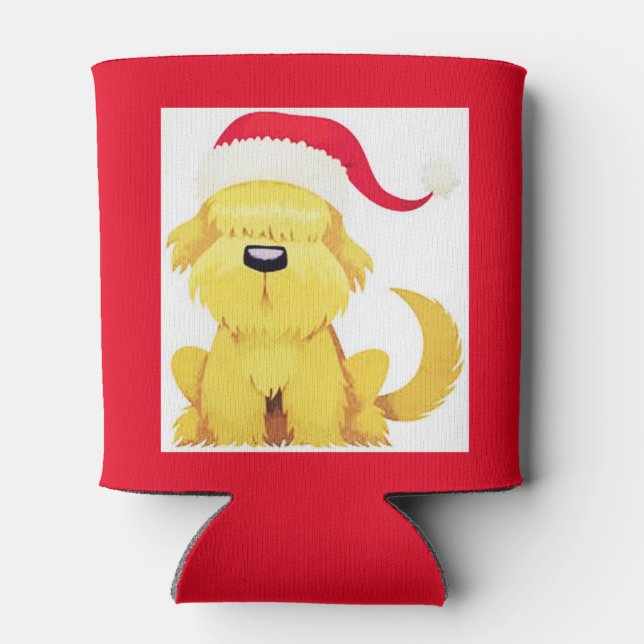 SANTA NAH PUPPY KOMMT IN STADT KANN COOLER DOSENKÜHLER (Rückseite)