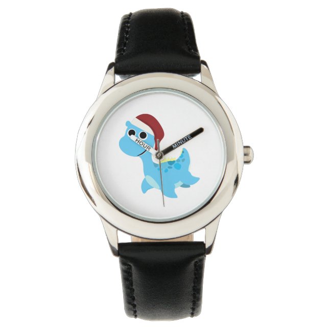 Santa Nessie Armbanduhr (Vorderseite)