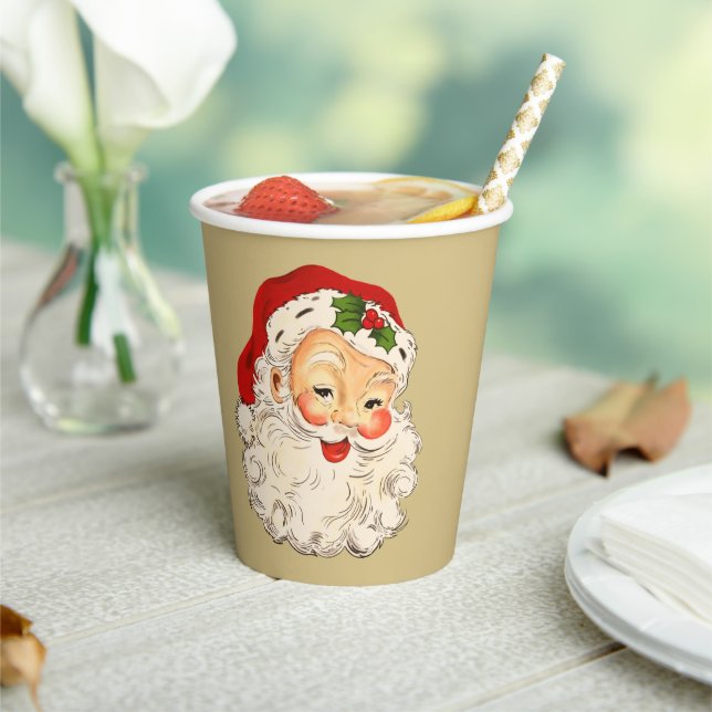 Santa No 2 Paper Cups Pappbecher (In Situ)
