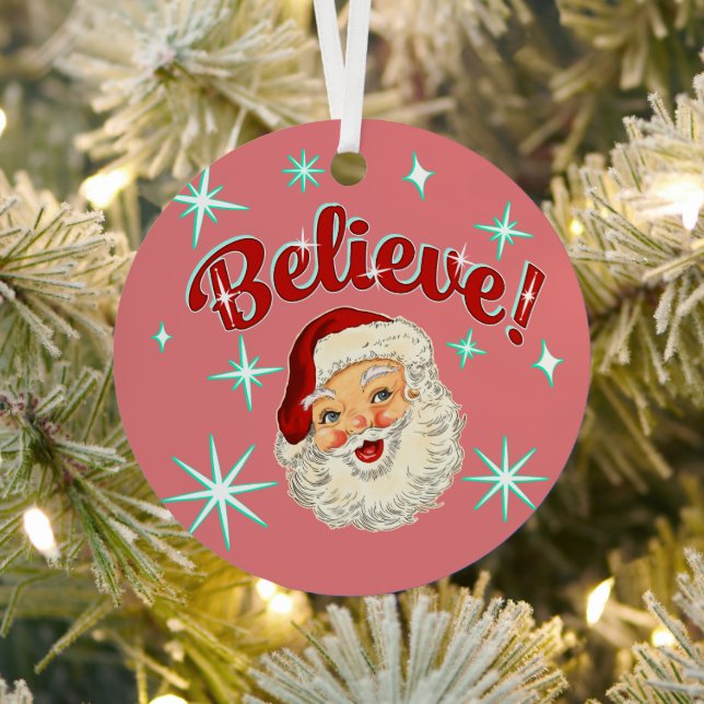 Santa No. 6  Ornament Aus Metall (InSitu)