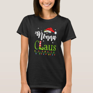 Santa Nonna Claus Weihnachts-Matching-Familie T-Shirt
