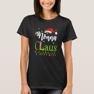 Santa Nonna Claus Weihnachts-Matching-Familie T-Shirt