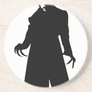 Santa nosferatu getränkeuntersetzer