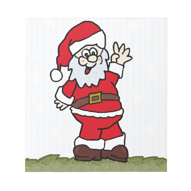 Santa Notizblock (Vorderseite)