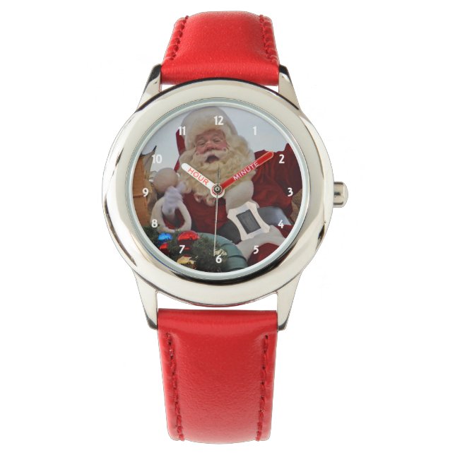Santa on Parade Watch Armbanduhr (Vorderseite)
