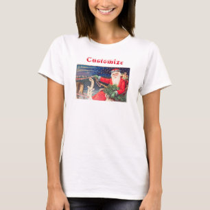 Santa on Schlitten Thunder_Cove Vintag T-Shirt