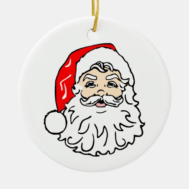 Santa Ornament individuell anpassbar (Vorne)