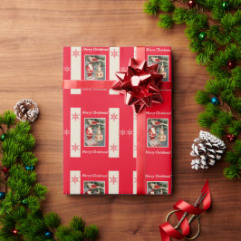 Santa Ornaments Geschenkpapier