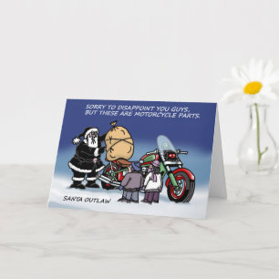 Santa Outlaw© Weihnachtskarte Karte