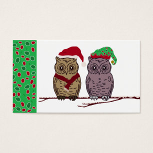 Santa Owl and Elf Owl Letter of Santa