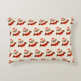 Santa Owl Dekokissen