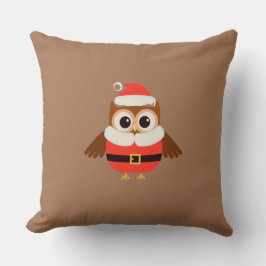 Santa Owl Kissen