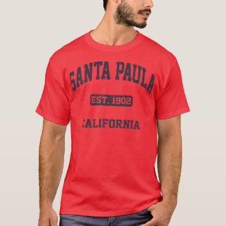 Santa Paula California CA vintage state Athletic T-Shirt