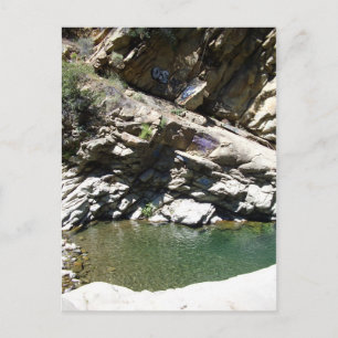 Santa Paula Creek Feiertagspostkarte