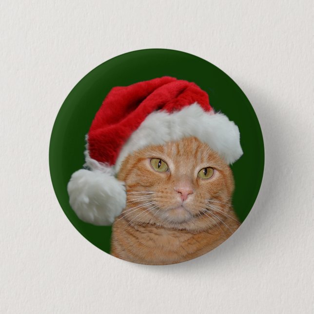 Santa Paws Button (Vorderseite)