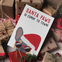 Santa Paws Christmas Lilac Tan French Bulldog