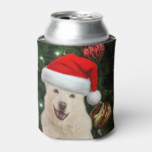 Santa Paws - Crystal the Husky Dog Weihnachten Dosenkühler