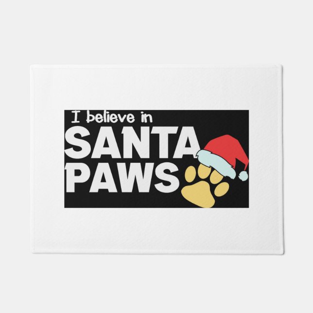 Santa Paws Door Mat Fußmatte (Vorderseite)