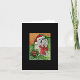 Santa Paws Feiertagskarte
