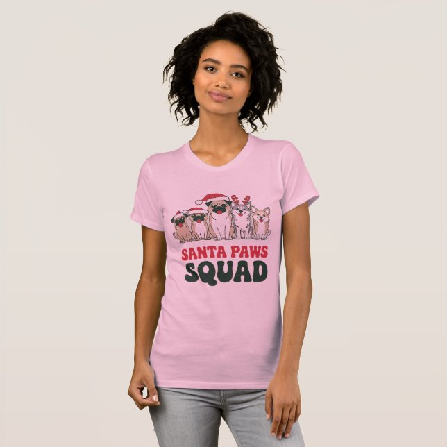 Santa Paws Squad Tee (Vorne ganz)