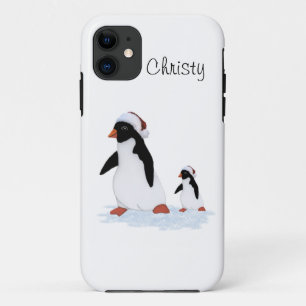 Santa Penguins Case-Mate iPhone Hülle